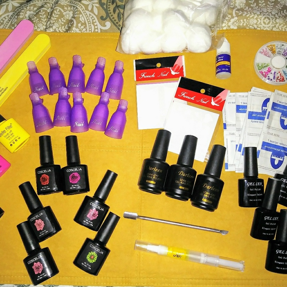 Gel nail set
